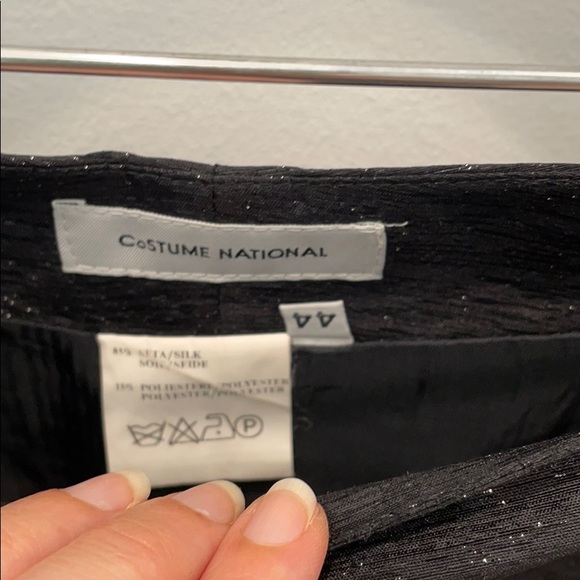 COSTUME NATIONAL Pencil Skirt black EU 44 - Picture 2 of 5